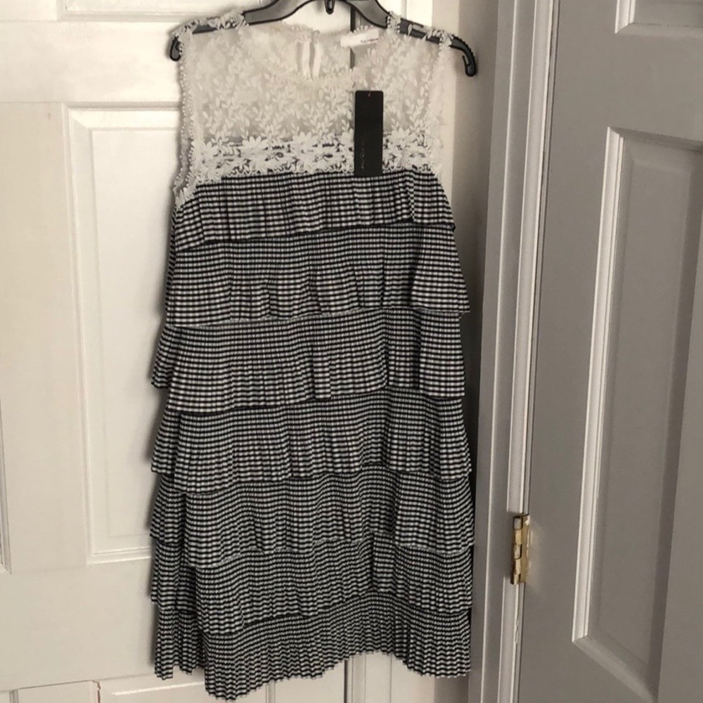 Brand new never worn with tags ruffled lace dress